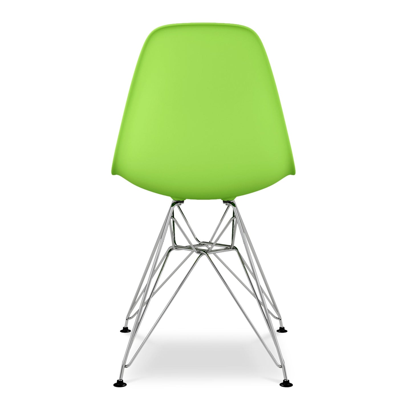 Eiffel Chair With Steel Legs, Green