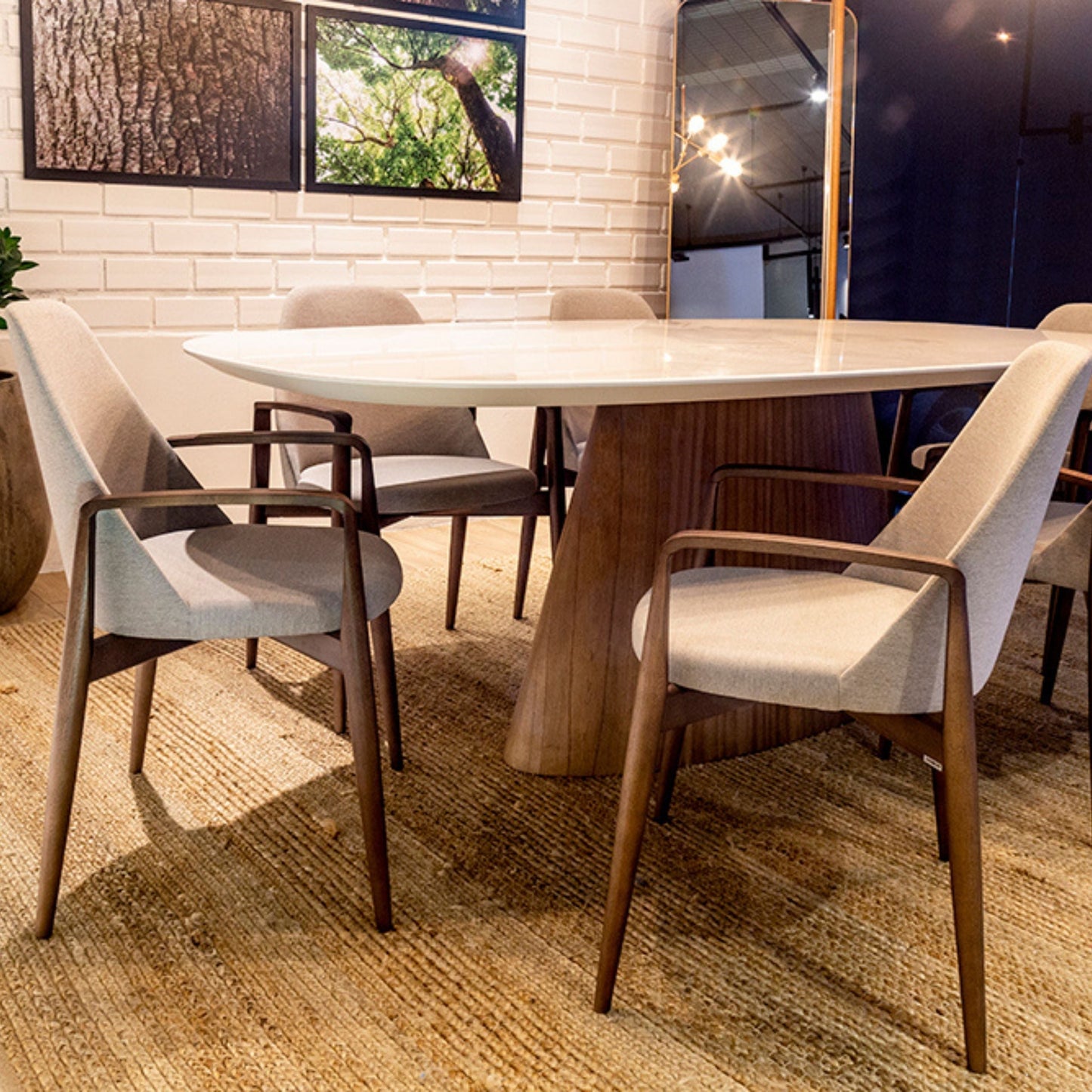 Hanna Dining Chair, Walnut
