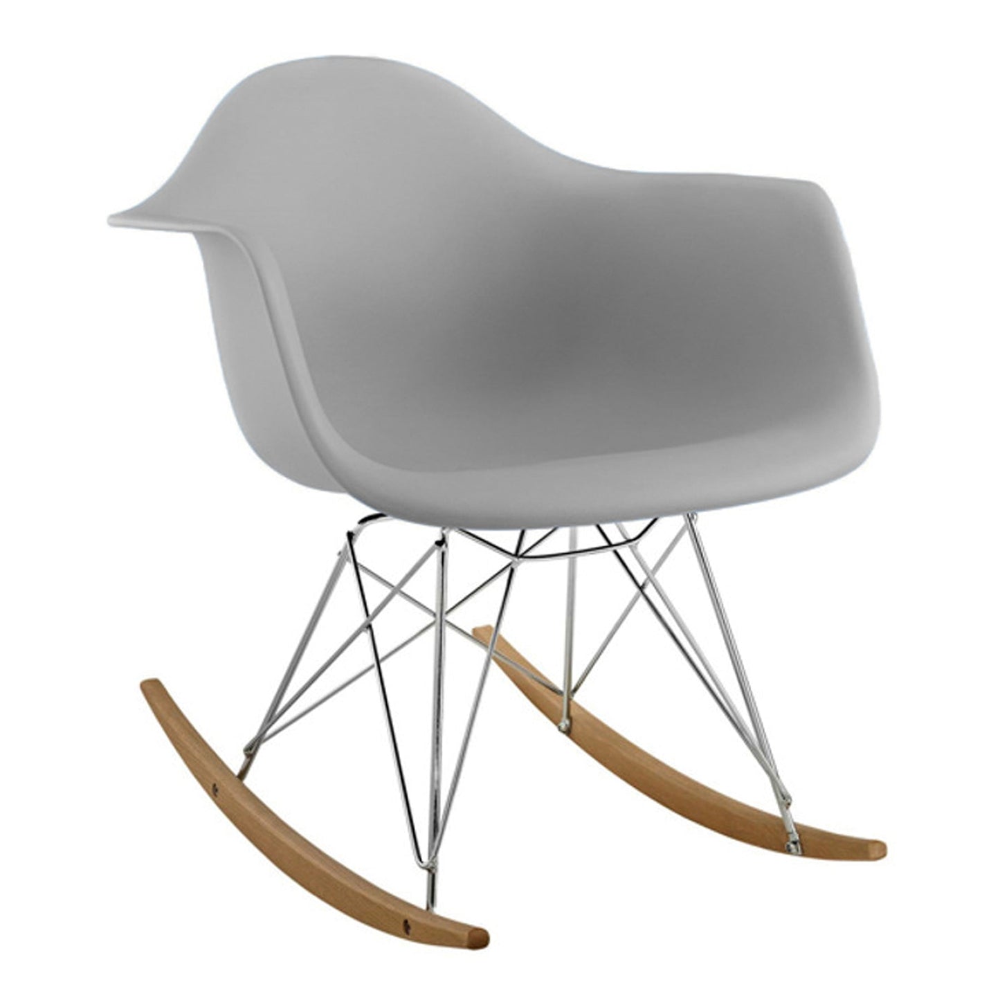 Eiffel Rocker Chair, Gray