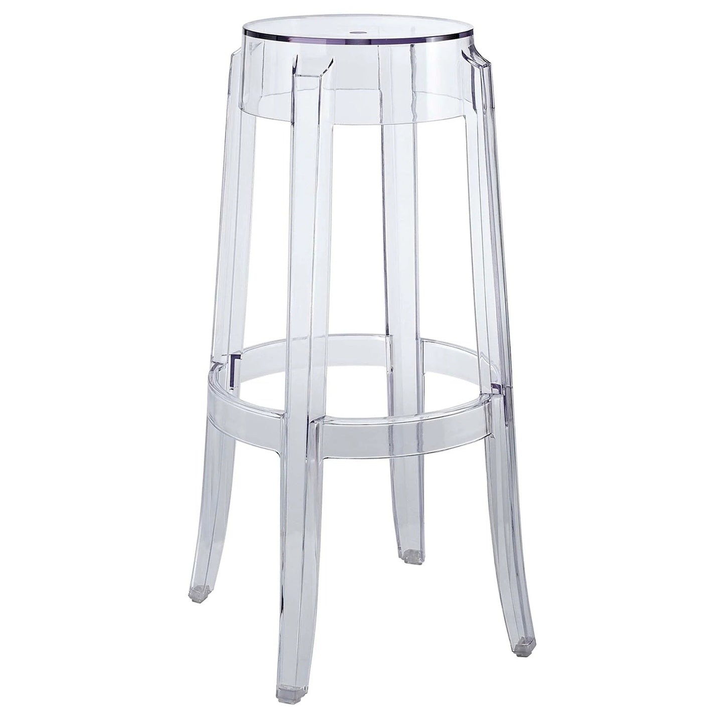 Ghost Bar Stool, Clear