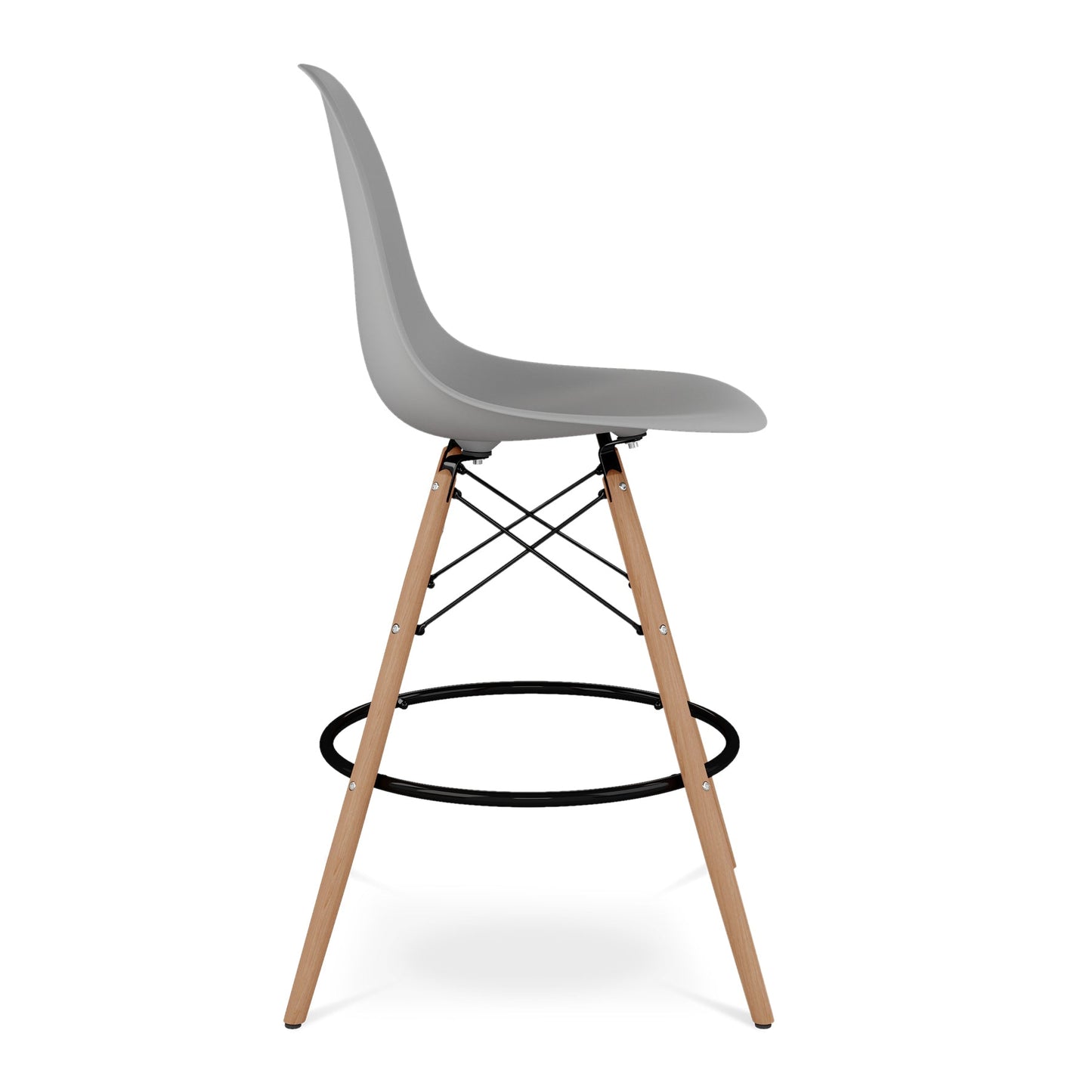 Eiffel Counter Stool, Gray