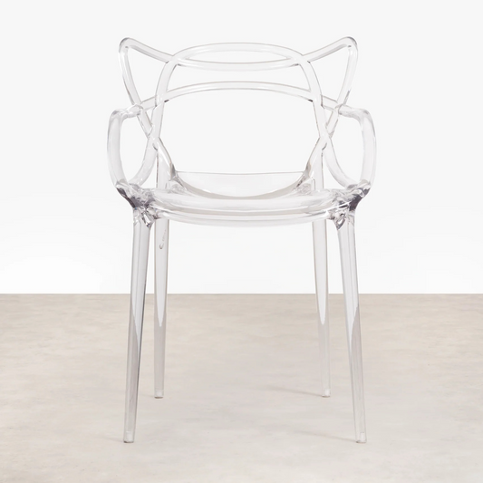 Masters Dining Chair, Clear