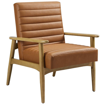 Zain Lounge Chair, Tan