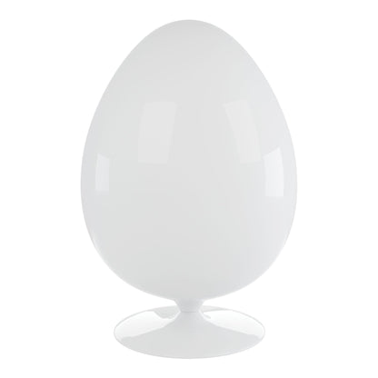 Easter Egg Chair, White and Gray