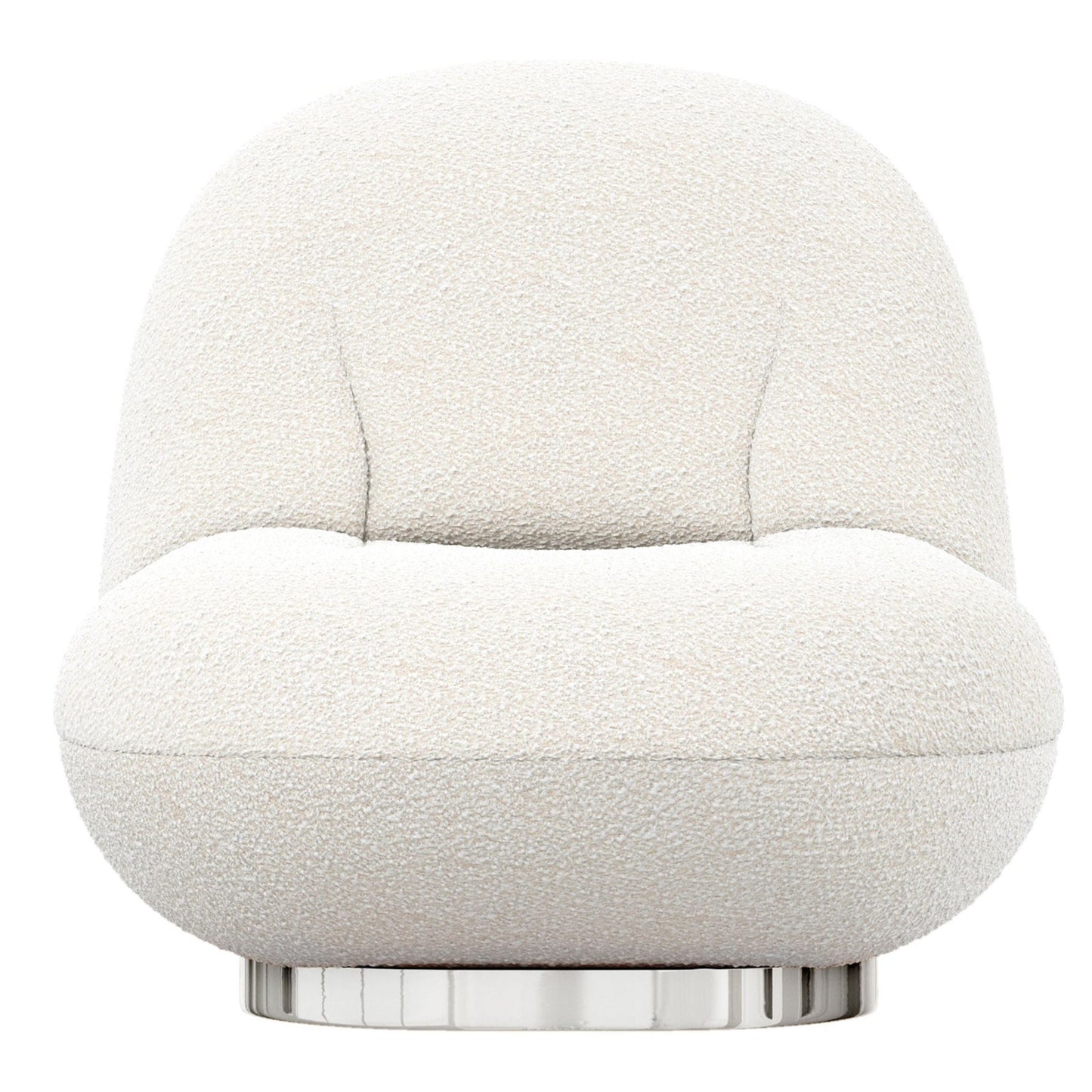 Breeze Swivel Chair, Stainless Steel
