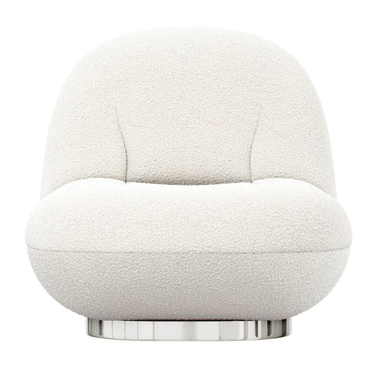 Breeze Swivel Chair, Stainless Steel