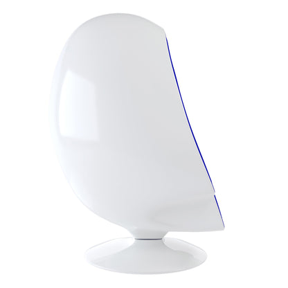 Alpha Egg Chair & Ottoman, Blue