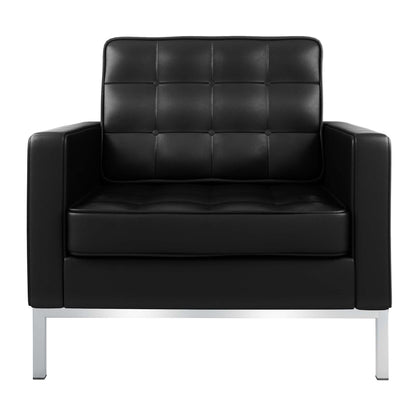 Allen Lounge Chair, Black