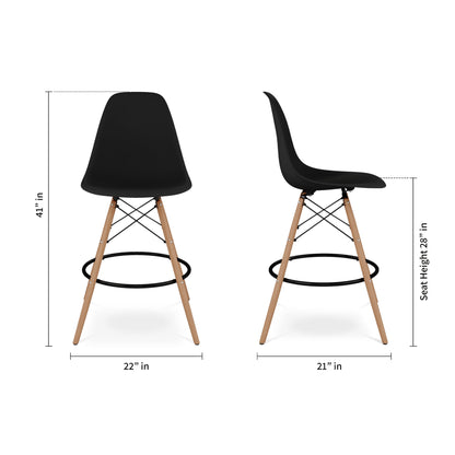 Eiffel Counter Stool, Black